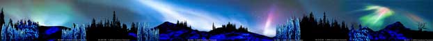 Aurora Borealis RoomSet Backdrops