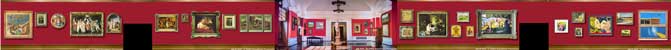 Art Museum RoomSet Backdrops