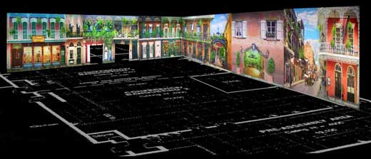 Image of French Quarter Backdrops Floor-Plan