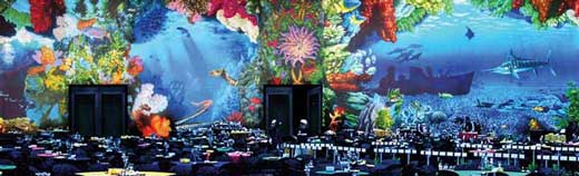 Image of Undersea RoomSet Backdrops in use