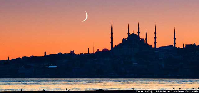 Backdrop AW010-7 Istanbul Sunset