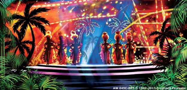 Backdrop AW045C-DP5 Tropicana 1C