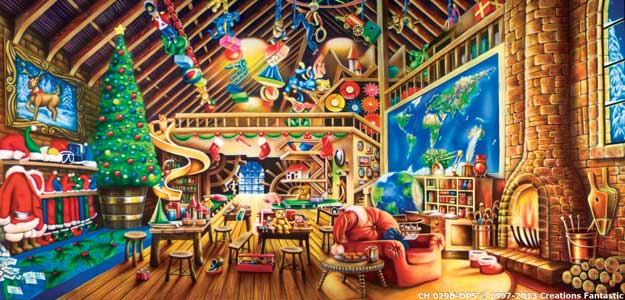 Backdrop CH 029B Santa's Workshop 2B