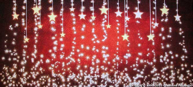 Backdrop CH040B Star Trails Red B