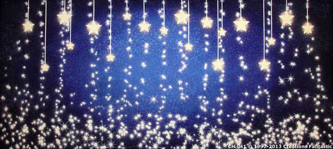 Backdrop CH041 Star Trails Blue