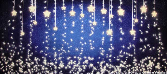 Backdrop CH041C-S Star Trails Blue C