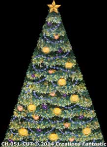 Backdrop CH051-CUT Growing Christmas Tree 2