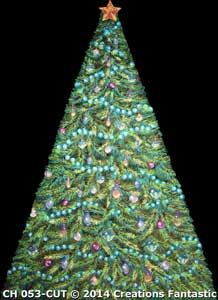 Backdrop CH053-CUT Growing Christmas Tree 4