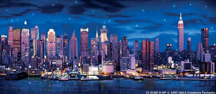 Backdrop CI 010D-S-DP New York Skyline D