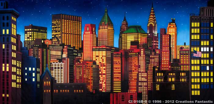 Backdrop CI 016B-S New York Skyline 2B
