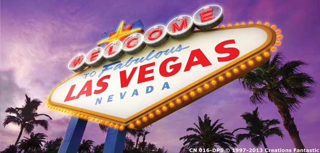 Backdrop CN 016-DP5  Las Vegas Sign