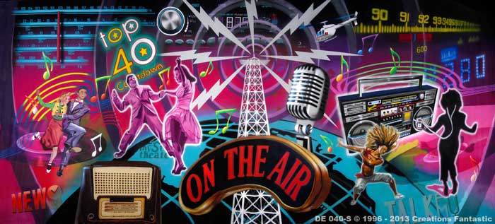 Backdrop DE 040-S Radio
