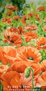 Backdrop EL022 Poppy Field Panel 1
