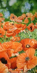 Backdrop EL022 Poppy Field Panel 1