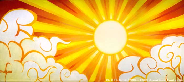 Backdrop EL025-S Sun