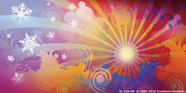 Backdrop EL029-DP Weather Elements