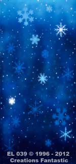 Backdrop EL039 Snowflakes 11
