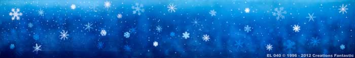 Backdrop EL040 Snowflakes 12