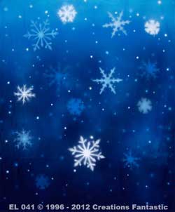 Backdrop EL041 Snowflakes 13