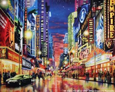 Backdrop EN040CTS-DP Broadway Theatre District C