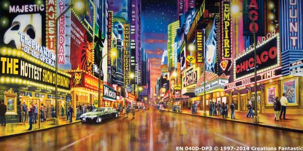 Backdrop EN040D-DP3 Broadway Theatre District D