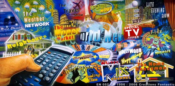 Backdrop EN052 Flipping Channels