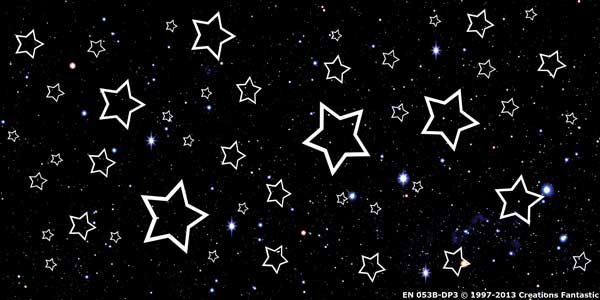 Backdrop EN053B-DP3 Stars 1B