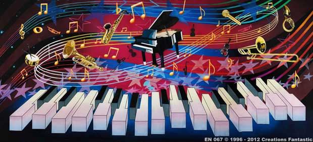 Backdrop EN071 Piano Man