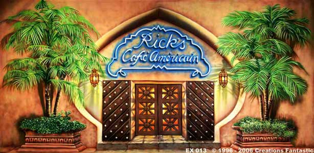 Backdrop EX013 Rick's Cafe Exterior
