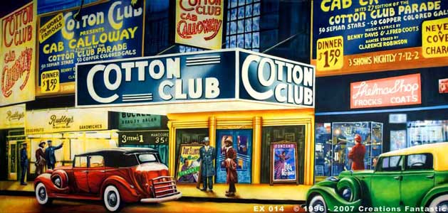 Backdrop EX014 The Cotton Club Exterior