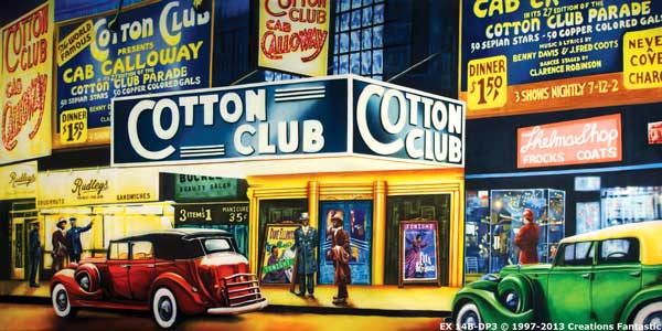 Backdrop EX014B-DP3 The Cotton Club Exterior B