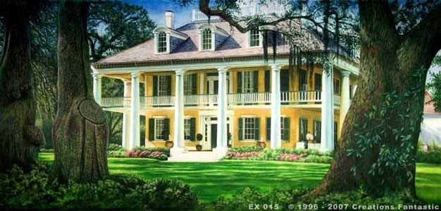 Backdrop EX015 Plantation House