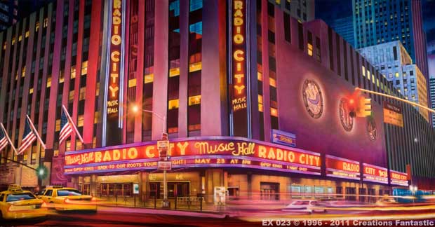 Backdrop EX 023 Radio City Music Hall