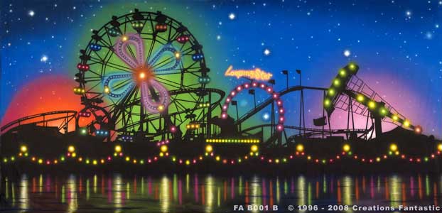 Backdrop FAB001B Fairground 1B