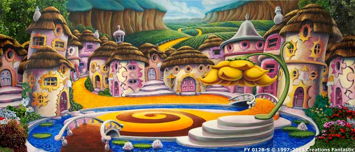 Backdrop FY 012B-S Munchkin Land B