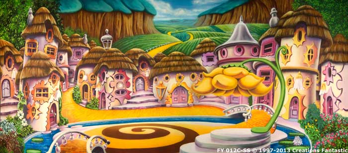 Backdrop FY 012C-SS Munchkin Land C