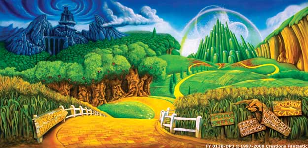 Backdrop FY013B-DP3 Land of OZ B