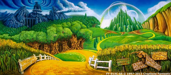 Backdrop FY 013C-SS Land of Oz C