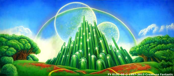 Backdrop FY 015C-SS Emerald City C