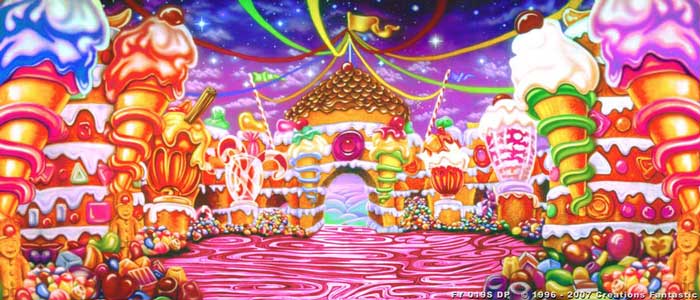 Backdrop CH019-S-DP Candyland 2