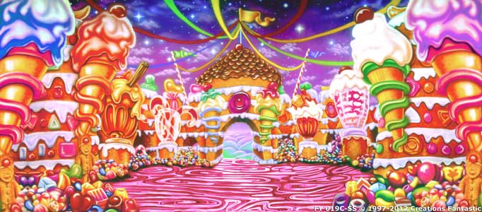 Backdrop FY019B-SS Candyland 2B