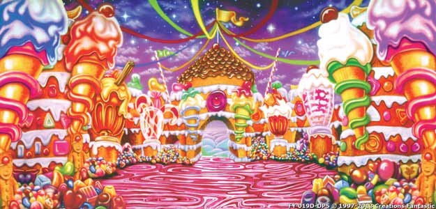 Backdrop FY019D-DP5 Candyland 2D