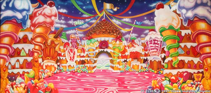 Backdrop FY019E-S Candyland 2E
