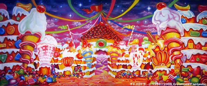 Backdrop FY020-S Candyland 3