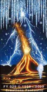 Backdrop FY 029 Fire & Ice Panel 2