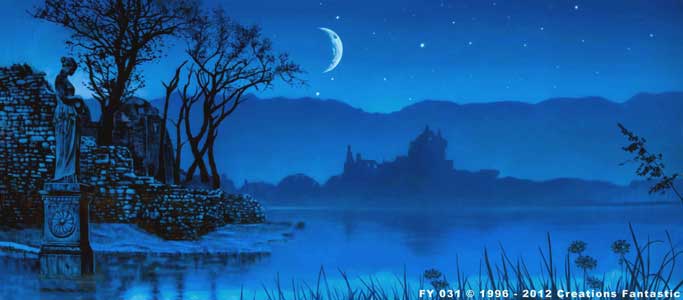 Backdrop FY 031 Midnight Lake