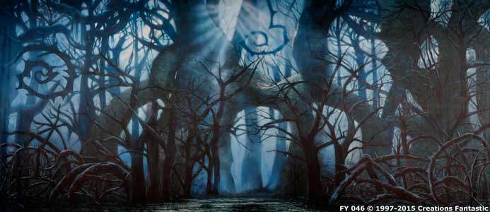 Backdrop FY046 Creepy Forest 2