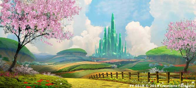Backdrop FY051-S Land of OZ 2