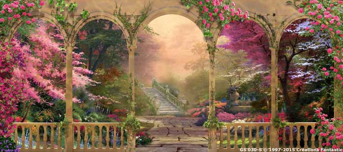 Backdrop GS030-S Garden Arches 2