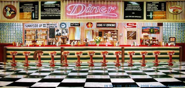 Backdrop IN 001B Diner Interior B